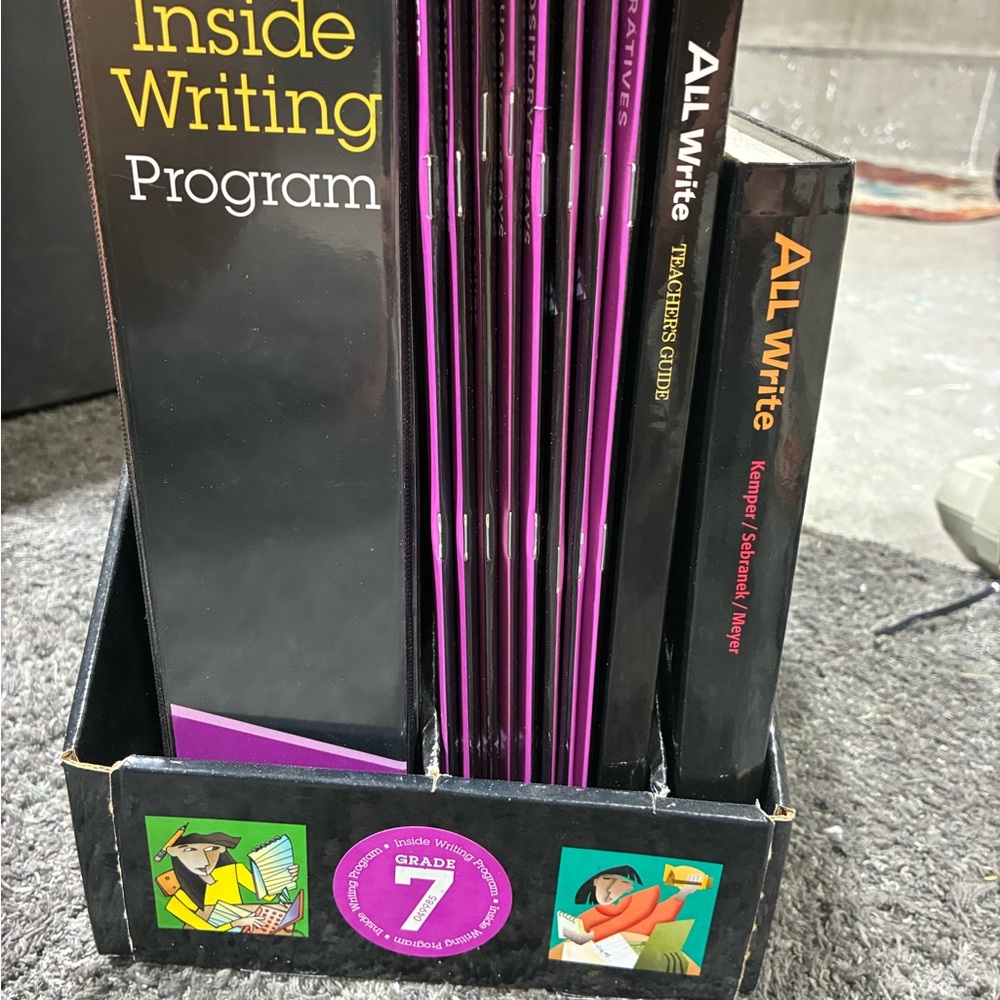 Inside Writing Program and All Write Books. Grade 7